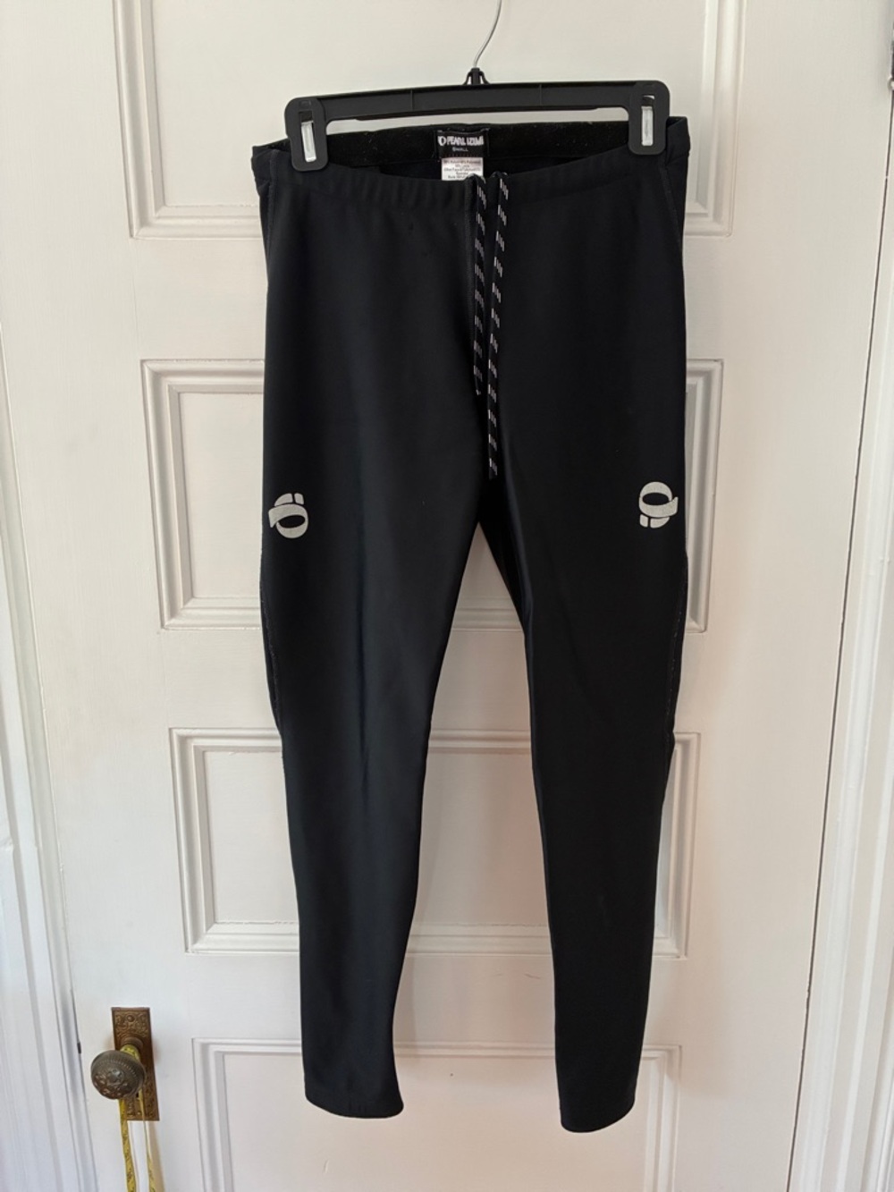 Pearl Izumi Black Men's Amphib tights with Reflective Logos